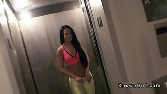 Busty Girlfriend Of A Guy Gets Her Pussy Pounded In Hotel