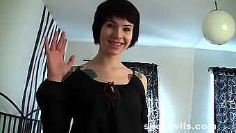 Skinny Goth Teen Ebba From She Devils In Russian Porn Video