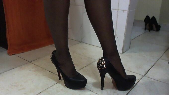 Black Beauty In New Heels