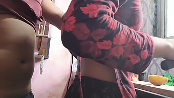 Indian (Hindi) Bbw Gets Creampied In The Kitchen