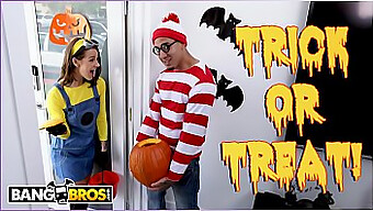 Bruno Gives Evelin Stone A Treat In This Halloween-Themed Sex Tape