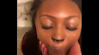 Bambi'S Blowjob Skills On Display In This Amateur Video