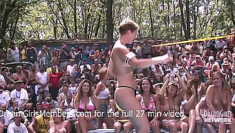 Nudist Resort Hosts Bikini Contest With Wife And Husband