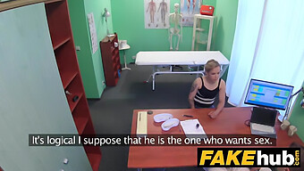 Czech Babe Gets Her Pussy Back On Track With Doctor'S Help