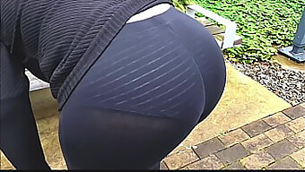 Curvy Milf'S Booty On Display In Homemade Video