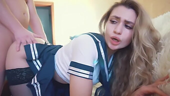 Luxurious Student Gets Her Ass Fucked By A Big Cock