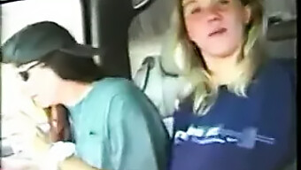 Milf Eats Pussy While On The Road