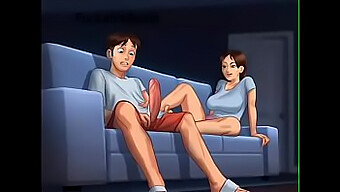 18+ Siblings Fuck On A Sofa In A Hot Game