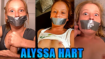 Tiny Redhead Alyssa Hart Gets A Facial And Handjob In A Three-Part Video