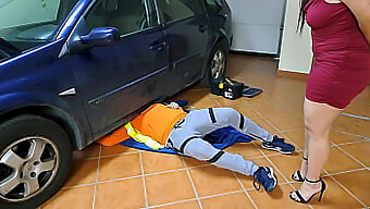 Mature Wife Gets Creampied By Car Mechanic