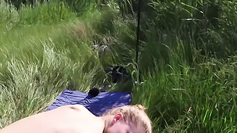 Fucking Big Black Cock At The Lake