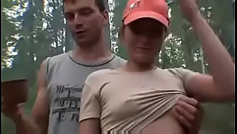 Public Russian Group Orgy In Nature