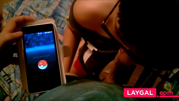 Catching Pokemon With Special Blowjob Techniques